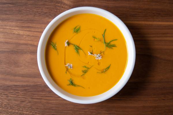 Shelburne Farms Carrot Ginger Soup