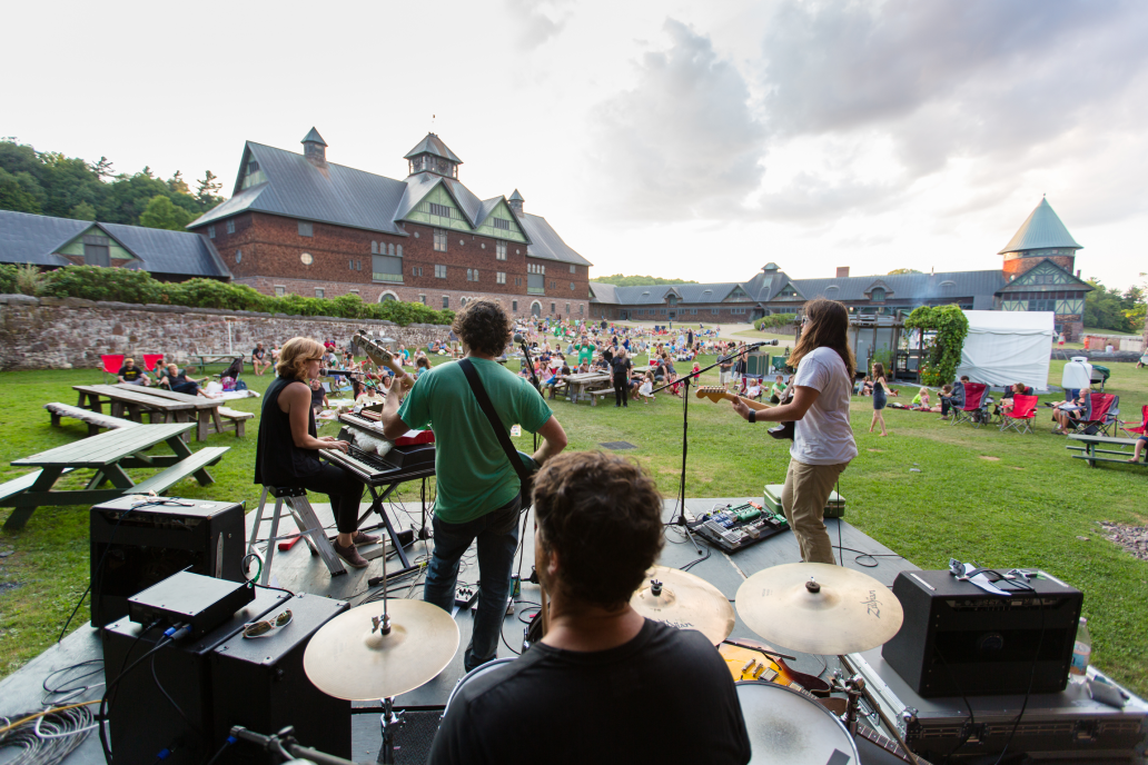 Community Concerts at the Farm, from the perspective of the band.